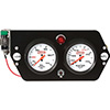 QuickCar Sprint Deluxe 2 Gauge with warning kit OP/WT