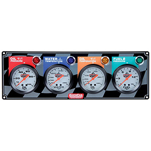 QuickCar 4 Gauge Panel OP/WT/OT/FP