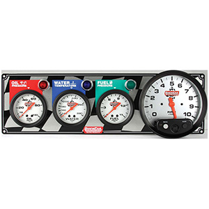 QuickCar 3-1 Gauge Panel OP/WT/FP WITH 5" Tachometer