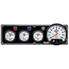 QuickCar 3-1 Gauge Panel OP/WT/OT WITH 5" Tachometer Black