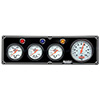 QuickCar 3-1 Gauge Panel OP/WT/OT WITH 3-3/8" Tachometer Black