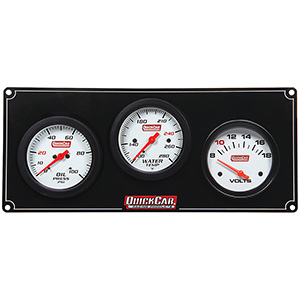 QuickCar Extreme QuickCar 3 Gauge OP/WT/Volt