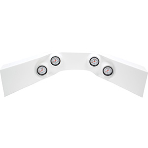 QuickCar Extreme QuickCar Molded Dash OP/WT/OT/FP White