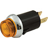 QuickCar Warning Light 3/4" Amber