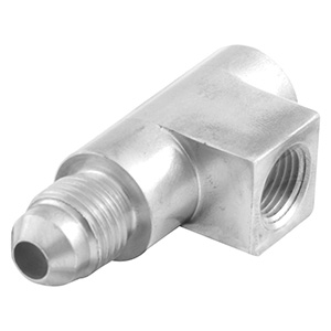 QuickCar AluminumTee 1/8"NPT to -4 AN Male