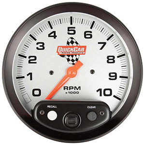 QuickCar 5" Tachometer with Memory 0-10K RPM