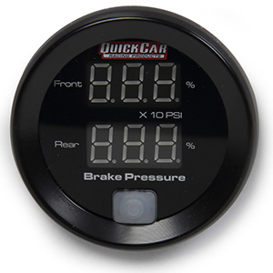 QuickCar Digital Brake Bias Gauge w/ Senders