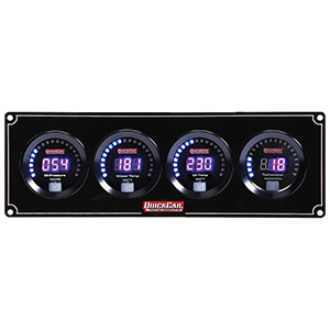 QuickCar Digital 3-1 Gauge Panel OP/WT/OT/Tachometer