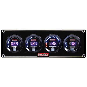 QuickCar Digital 3-1 Gauge Panel OP/WT/Volt/Tachometer