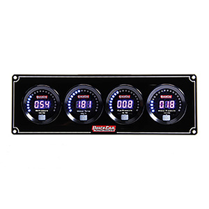 QuickCar Digital 4 Gauge Panel OP/WT/FP/WP