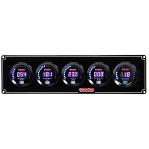 QuickCar Digital 4-1 Gauge Panel OP/WT/OT/FP/Tachometer