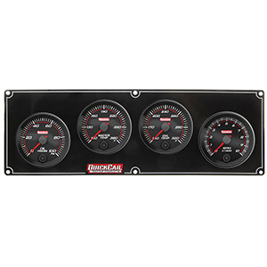 QuickCar Redline 3-1 Gauge Panel OP/WT/OT/Tachometer