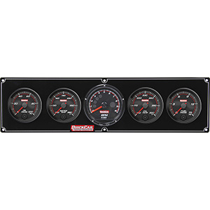QuickCar Redline 4-1 Gauge Panel OP/WT/OT/FP/Tachometer