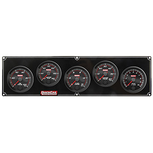 QuickCar Redline 4-1 Gauge Panel OP/WT/FP/WP/Tachometer