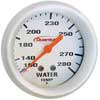 Quantum 310-2012 Water Temperature Gauge - Silver Face, 100-280 Degree, Steel Case