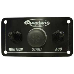 Quantum 350-1610 Ignition Panel - Starter Button, Ignition Switch, Accessory Switch