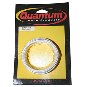 Quantum 360-1526 16 Gauge Wire - 100 ft, White