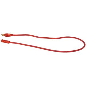 Quantum 802-5233RDC 52" Red # 2 Cable 3/8 & 3/8' Lugs 2/Covers