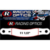 Racing Optics XStack Perimeter Seal Laminated Tearoffs, 10203CP, 11-1/2" Post Spacing, Shape Banana