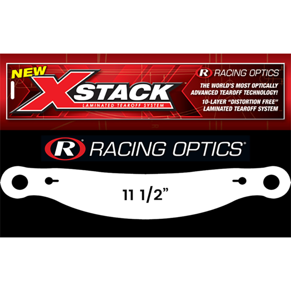 Racing Optics 10206C XStack 10 Clear Laminated Tearoffs