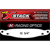 Racing Optics XStack Laminated Tearoffs, 10218C, 12-3/4