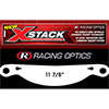 Racing Optics XStack Laminated Tearoffs, 10230C, 11-7/8