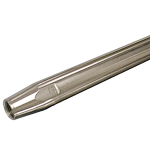 BSC 13" Length x 1" OD. Radius Rod, 5/8" RH & LH Tap, Polished Aluminum