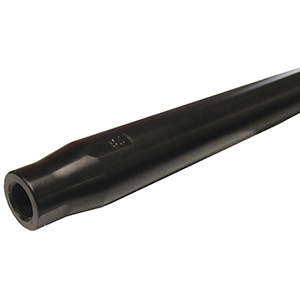 BSC 17" Length x 1.25" OD. Radius Rod, 5/8" RH & LH Tap, Black Anodized Aluminum