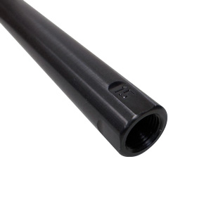 BSC 15" Length x 7/8" OD. Radius Rod, 5/8" RH & LH Tap, Black Anodized Aluminum