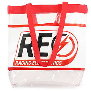 Racing Electronics Bag - Large Clear With Handles