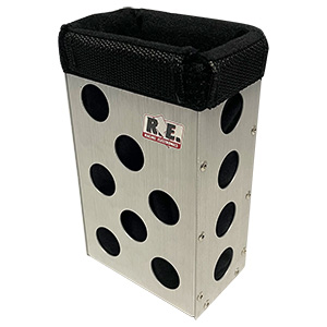 Racing Electronics Radio Box - Aluminum With 1.75" Roll Bar Mount