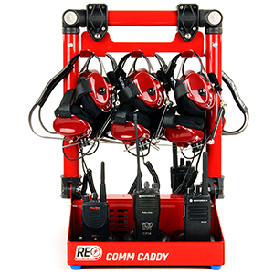 Racing Electronics Radio & Headset Combo Charger Caddy