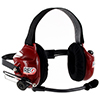 Racing Electronics Platinum Racing Headset - 2 Way, 1 Talk, Behind The Head