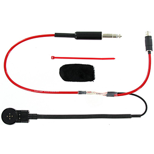 Racing Electronics 3-Conductor Standard Flex Boom Helmet Kit With Straight Cord