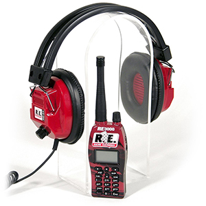 Racing Electronics Package - Re3000 Scanner & Single Headphone Combo