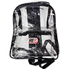 Racing Electronics Backpack - Clear With Black Trim