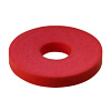 RE Suspension 5153 Series Bump Rubber, 2.0X.250X.625, 35 Gr. Red