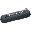 Chevrolet & Bowtie Emblem Die-Cast Valve Covers, Slant-Edge, Raised Emblem, Ls V8 Engines, Black Crinkle.