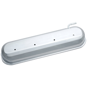 Chevy Die-Cast Valve Covers, Slant-Edge, No Emblem, Ls V8 Engines, Polished.