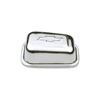 Chevy Bowtie Emblem Push-In Air Breather Cap, Rectangular. Use W/ Chevy Style Holes.