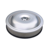 Super Light Aluminum Air Cleaner Kit 14 Plain, Clear Anodized