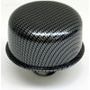 Carbon-Style Push-In Air Breather Cap, 3 Diameter. Fits 1.22 Hole.
