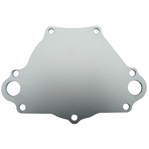 Billet Aluminum Backing Plate For Chrysler S/B Water Pump, Natural