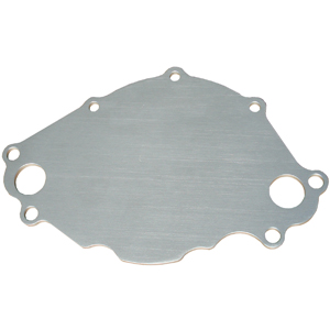 Billet Aluminum Backing Plate For Ford S/B Water Pump, Natural