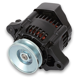 PROFORM 50 AMP Mini Alternator Black Crinkle, 1 Wire