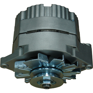 100% New, Natural Finish Alternator, 1-Wire Alternator, Gm 100 Amp.