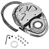 Chrome 2 Pc Timing Chain Cover. Chevy S/B.