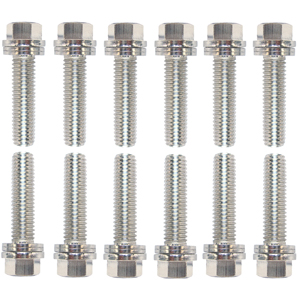 Wedge-Locking Header Bolts Ls, .984L X 8Mm, 12 Pieces