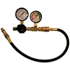 Dual-Gauge Leakdown Tester. 14Mm Spark Plug Adapter.