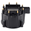 Distributor Cap & Rotor, Black, Clamshell.
